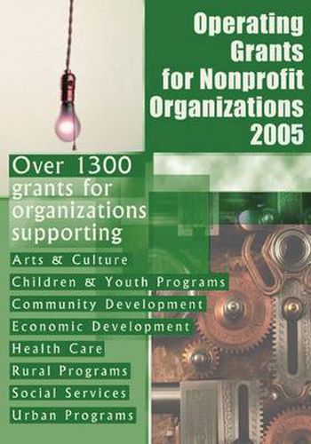 Cover image for Operating Grants for Nonprofit Organizations 2005