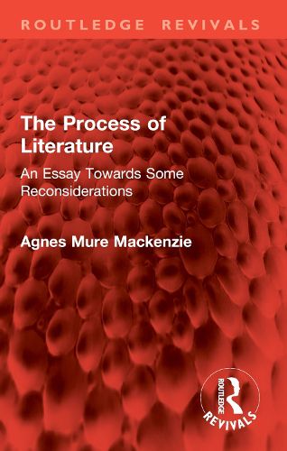 Cover image for The Process of Literature