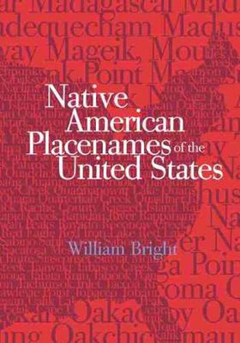 Native American Placenames of the United States