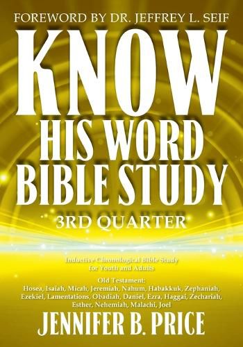 Cover image for Know His Word Bible Study