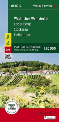 Cover image for Western Weinviertel Hiking, cycling and leisure map