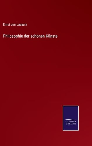 Cover image for Philosophie der schoenen Kunste