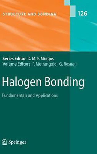 Cover image for Halogen Bonding: Fundamentals and Applications