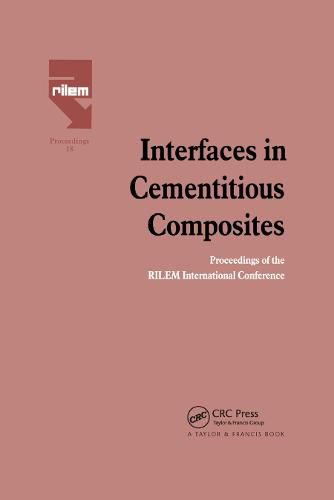 Cover image for Interfaces in Cementitious Composites