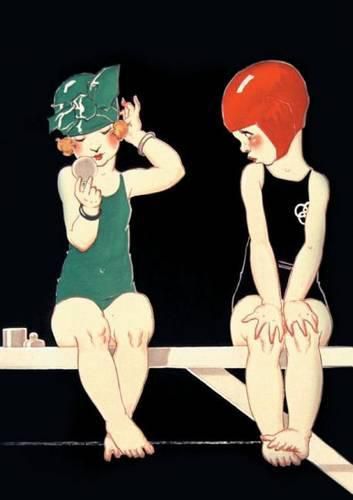 Cover image for Carnet Blanc, Fillettes Sur Un Plongeoir