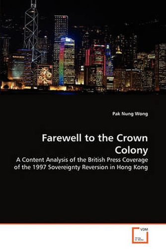 Cover image for Farewell to the Crown Colony