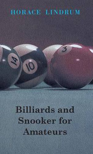 Cover image for Billiards And Snooker For Amateurs