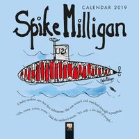 Cover image for Spike Milligan - mini wall calendar 2019 (Art Calendar)