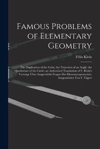 Cover image for Famous Problems of Elementary Geometry