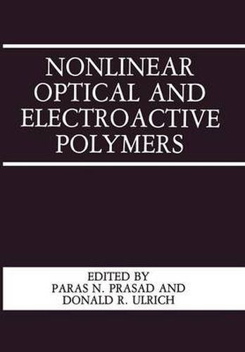 Cover image for Nonlinear Optical and Electroactive Polymers