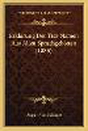 Cover image for Erklarung Der Tier-Namen Aus Allen Sprachgebieten (1886)