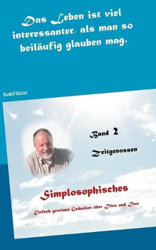 Cover image for Simplosophisches 2: Einfach gereimte Gedanken uber Dies und Das