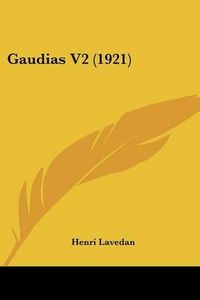 Cover image for Gaudias V2 (1921)