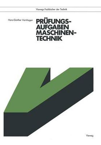 Cover image for Prufungsaufgaben Maschinentechnik