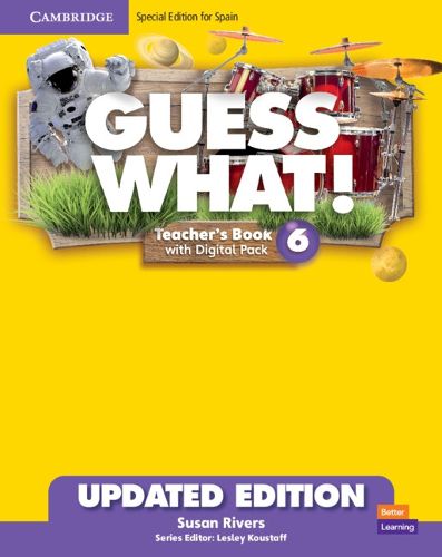 Cover image for Guess What! Level 6 Teacher's Book with Digital Pack Special Edition for Spain Updated