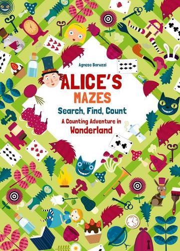 Alice's Mazes: A Counting Adventure in Wonderland