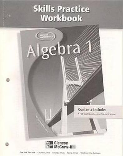 Cover image for Algebra 1 Skills Practice Workbook