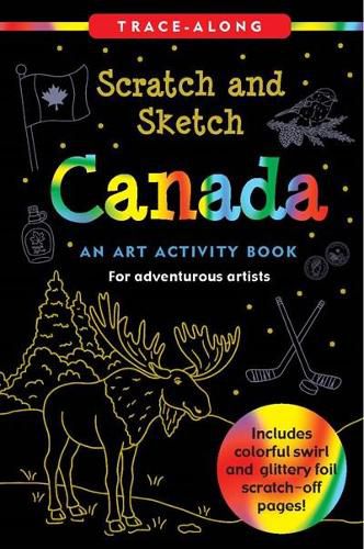 Cover image for Scratch & Sketch Canada: An Art Activity Book for Adventurous Artists