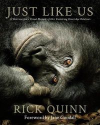Cover image for Just Like Us: A Veterinarian's Visual Memoir of Our Vanishing Great Ape Relatives