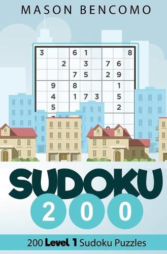 Cover image for Sudoku 200: Easy Beginner Sudoku Puzzles