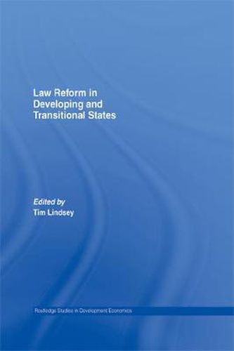 Cover image for Law Reform in Developing and Transitional States