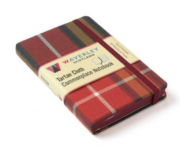 Cover image for Waverley (M): Buchanan Tartan Cloth Commonplace Notebook