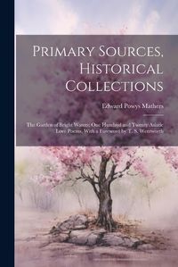 Cover image for Primary Sources, Historical Collections