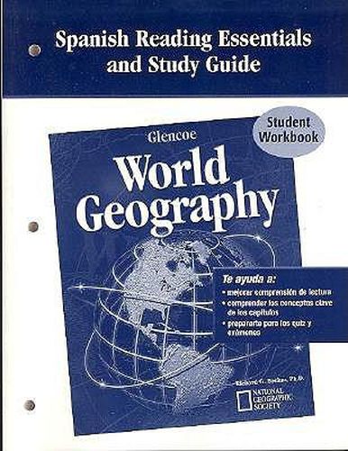 Cover image for Glencoe World Geography, Spanish Reading Essentials and Study Guide, Workbook