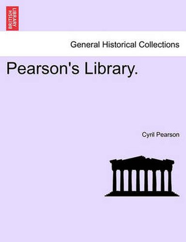 Cover image for Pearson's Library.