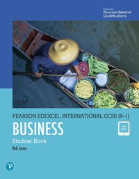 Cover image for Pearson Edexcel International GCSE (9-1) Business Student Book