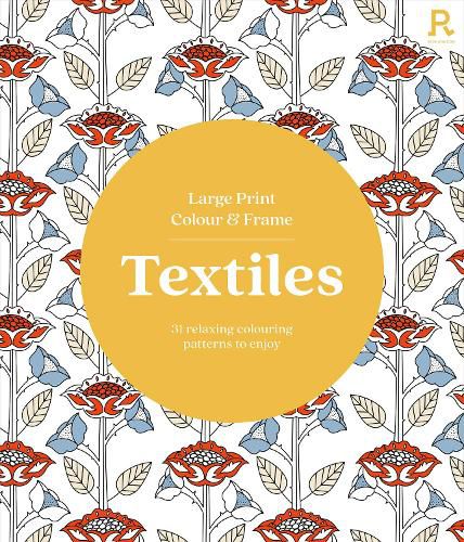 Cover image for Large Print Colour & Frame - Textiles