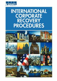 Cover image for International Corporate Recovery Procedures