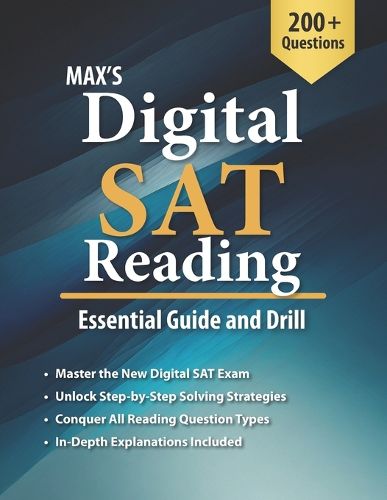 Cover image for Max's Digital SAT Reading