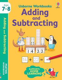 Cover image for Usborne Workbooks Adding and Subtracting 7-8