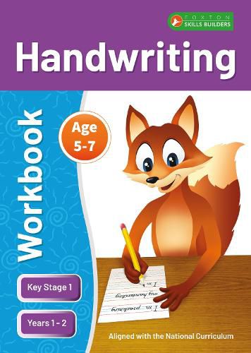 Cover image for KS1 Handwriting Workbook for Ages 5-7 (Years 1 - 2) Perfect for learning at home or use in the classroom