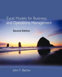 Cover image for Excel Models for Business and Operations Management