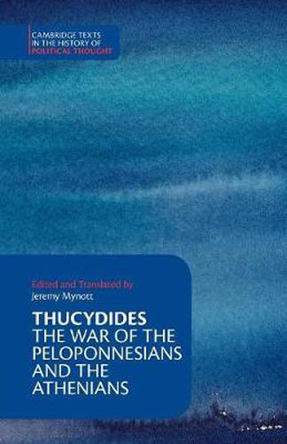 Cover image for Thucydides: The War of the Peloponnesians and the Athenians