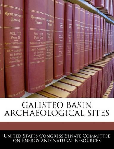 Cover image for Galisteo Basin Archaeological Sites