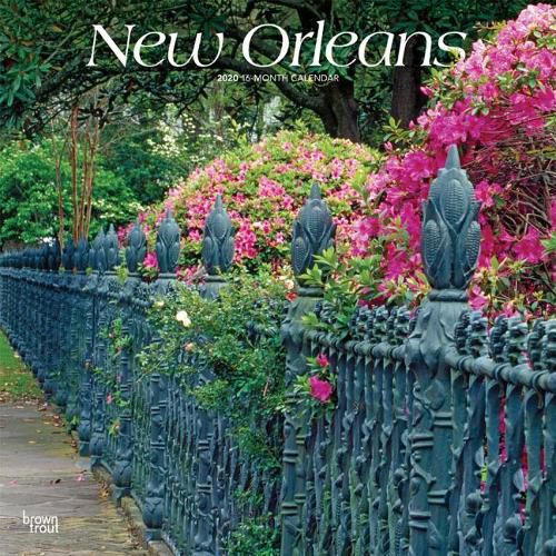 New Orleans 2020 Square Wall Calendar