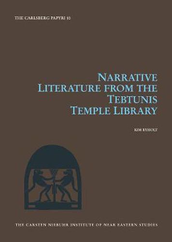 Cover image for Narrative Literature from the Tebtunis Temple Library