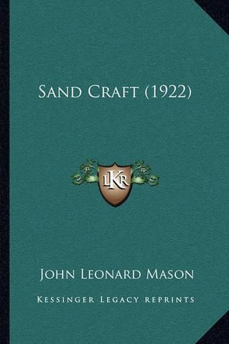 Cover image for Sand Craft (1922)