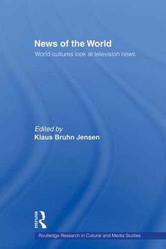 Cover image for News of the World: World Cultures Look at Television News