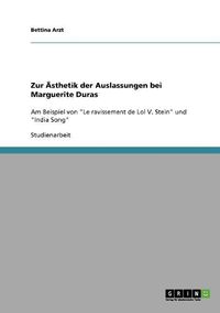Cover image for Zur Asthetik Der Auslassungen Bei Marguerite Duras