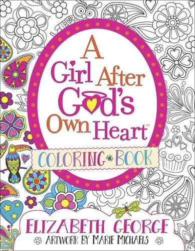 Cover image for A Girl After God's Own Heart Coloring Book