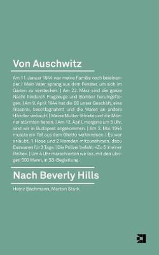 Cover image for Von Auschwitz nach Beverly Hills