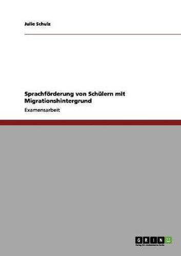 Cover image for Sprachfoerderung von Schulern mit Migrationshintergrund