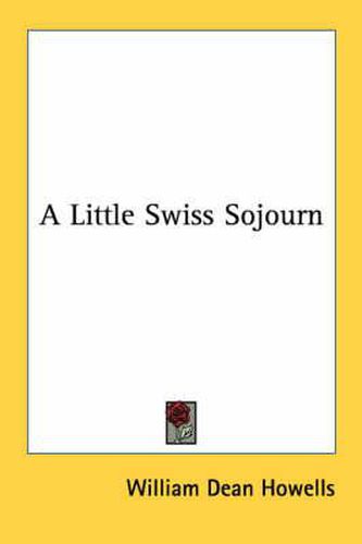 Cover image for A Little Swiss Sojourn