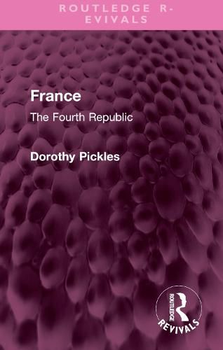 Cover image for France: The Fourth Republic