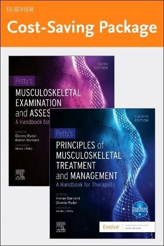 Cover image for Petty'S Musculoskeletal Examination and Assessment, Vol 1 6e and Petty's Principles of Musculoskeletal Treatment and Management Vol 2 4e (2-Volume Set) - Print