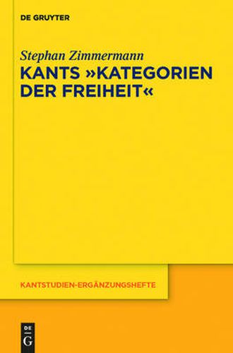 Cover image for Kants Kategorien Der Freiheit